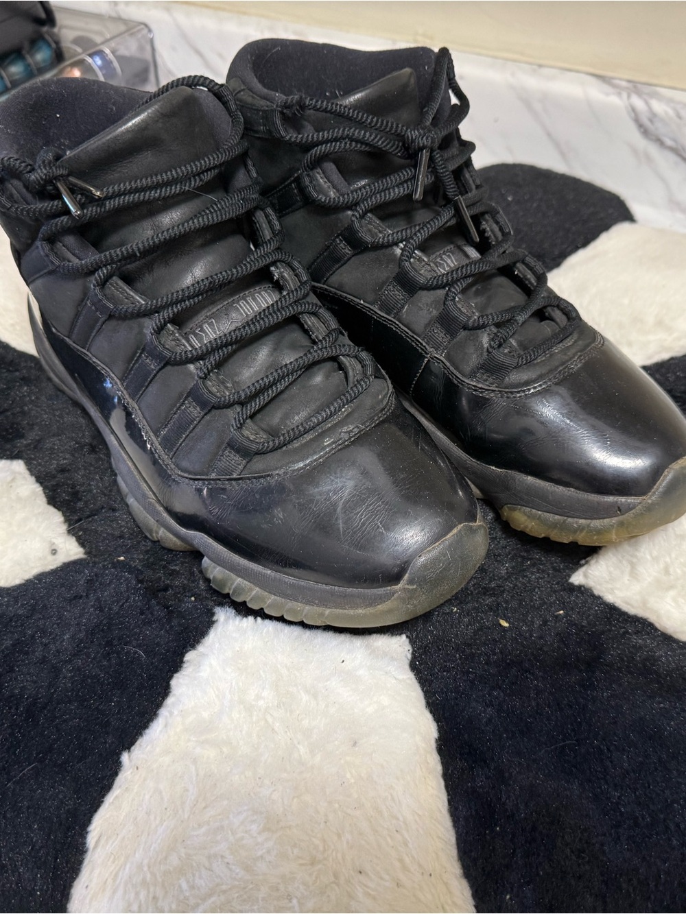 Jordan Men's Black High-Top Sneakers